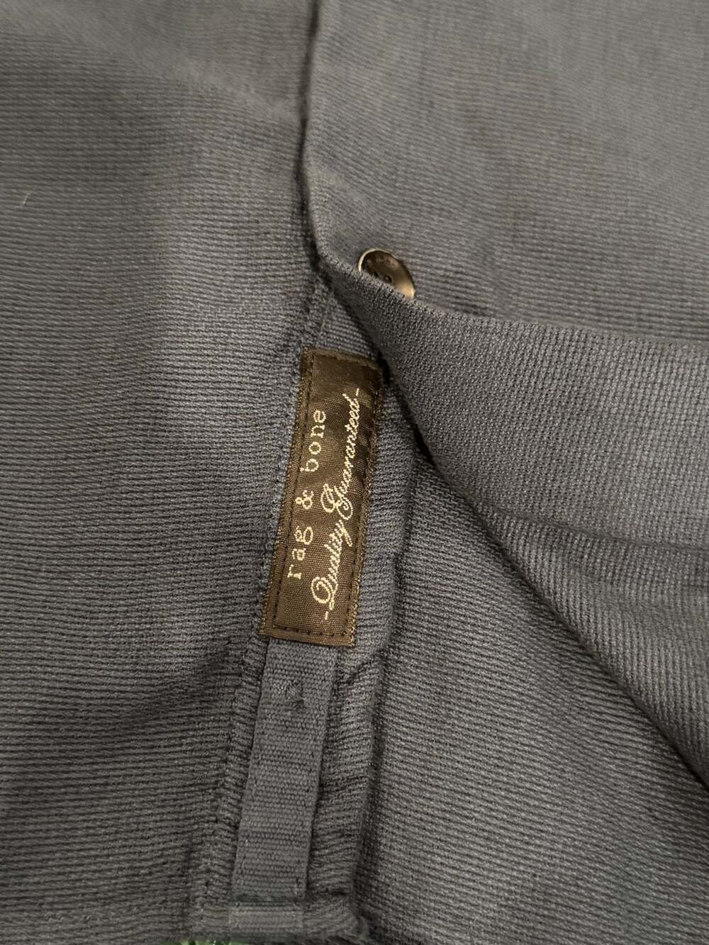 Rag & Bone Dalton LS Shirt Moonlight Blue Men's Medium New With Tags - Picture 5 of 9